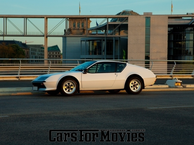 CarsForMovies | Renault Alpine A310 V6 1979 Frankreich Weiß Grau Zivilfahrzeug Sportwagen Berlin 3258 Oldtimer Coupe Schuppengrill